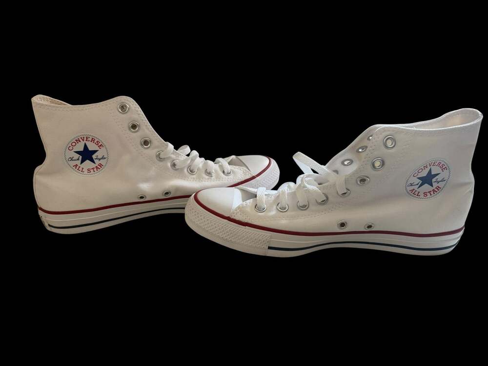 Converse Chuck Taylor All Star High Top White Sneakers Men's 8